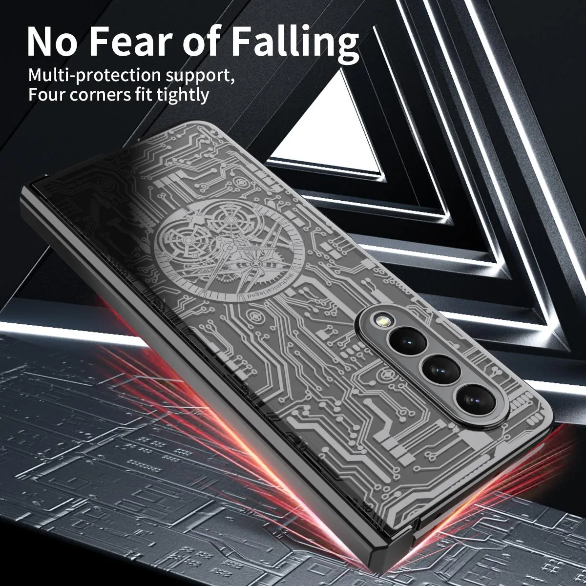 Foldable Electroplated Phone Case - Mechanical Legend 4.5g