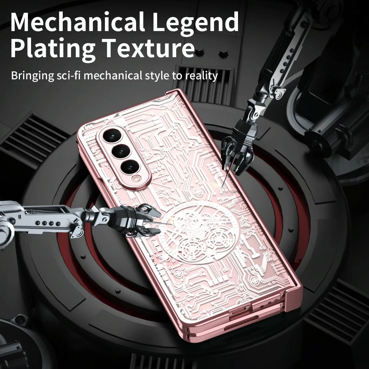 Foldable Electroplated Phone Case - Mechanical Legend 4.5g