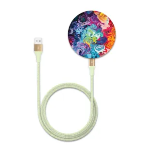 Give It A Swirl - Bamboo Wireless Charger