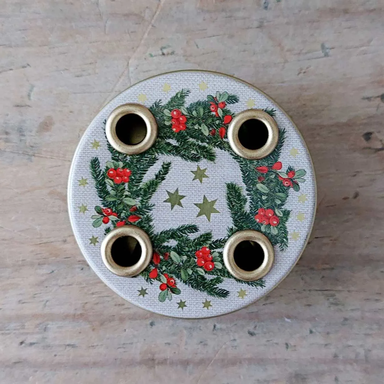 Miniature Advent Tin
