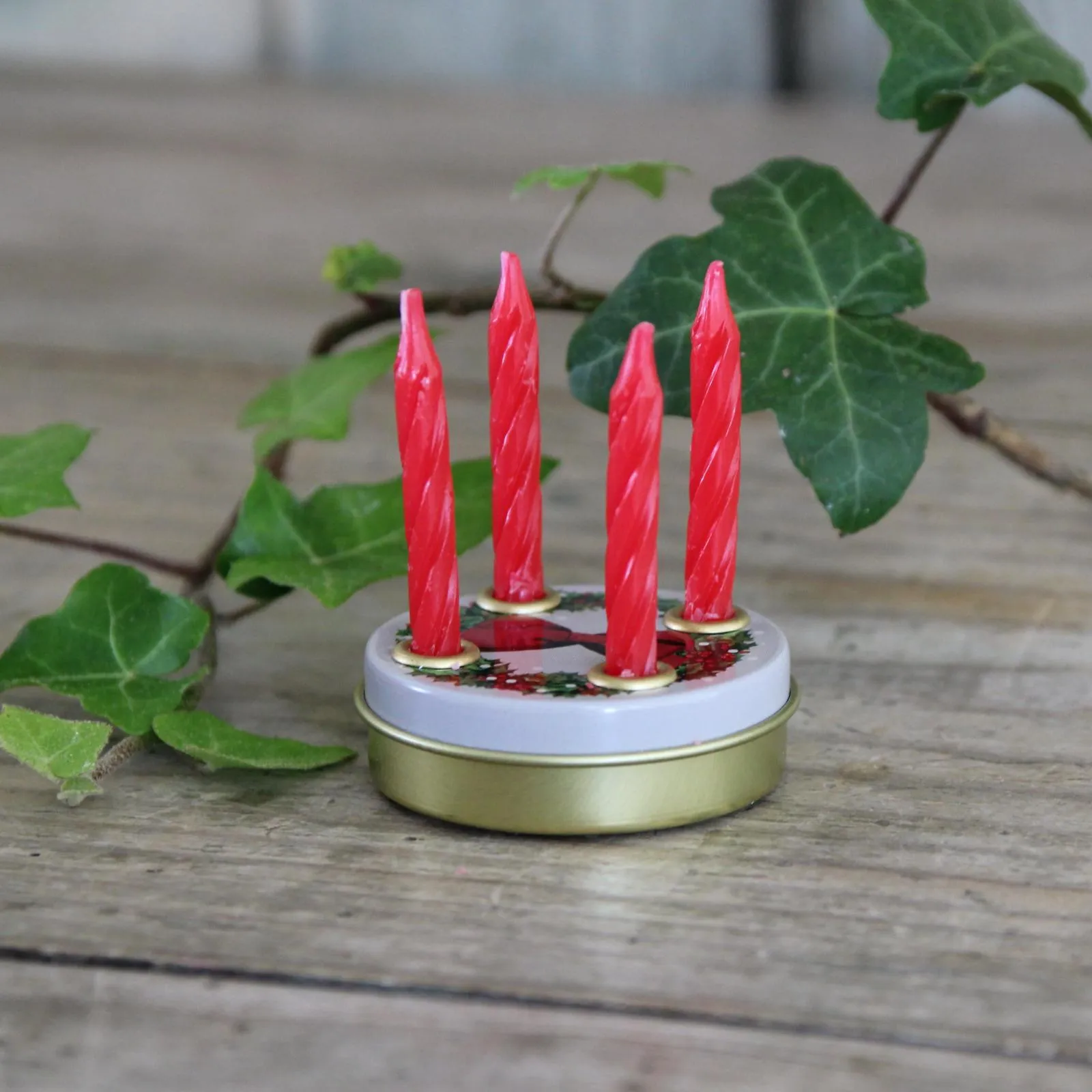 Miniature Advent Tin