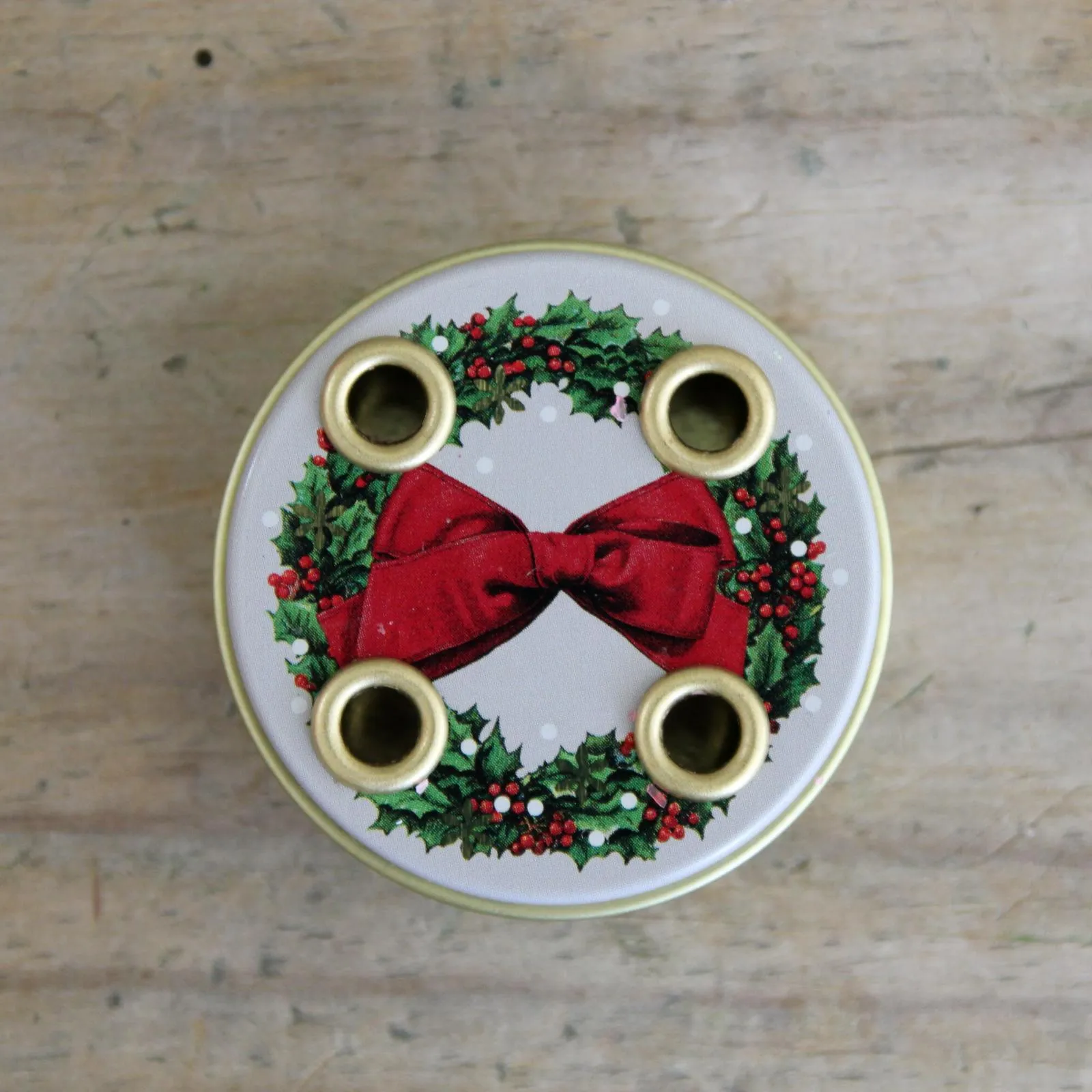 Miniature Advent Tin
