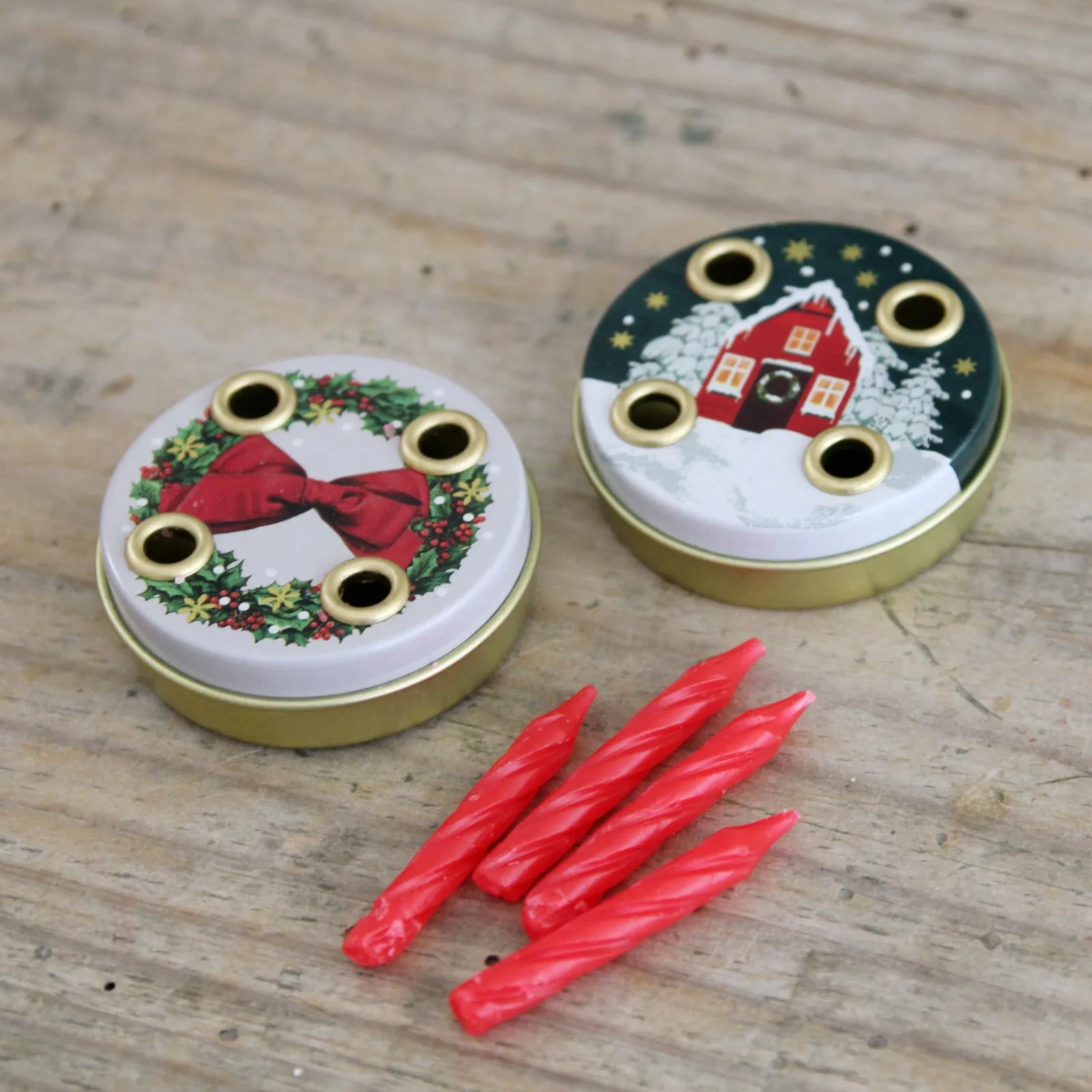 Miniature Advent Tin