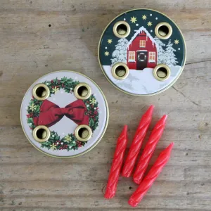 Miniature Advent Tin