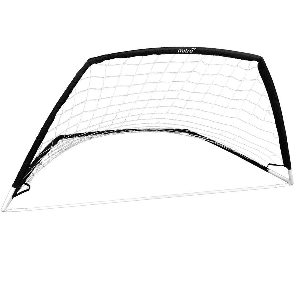 Mitre Easy Flex Soccer Goal Kick Ball Net Pop Up Practice Foldable Portable Game