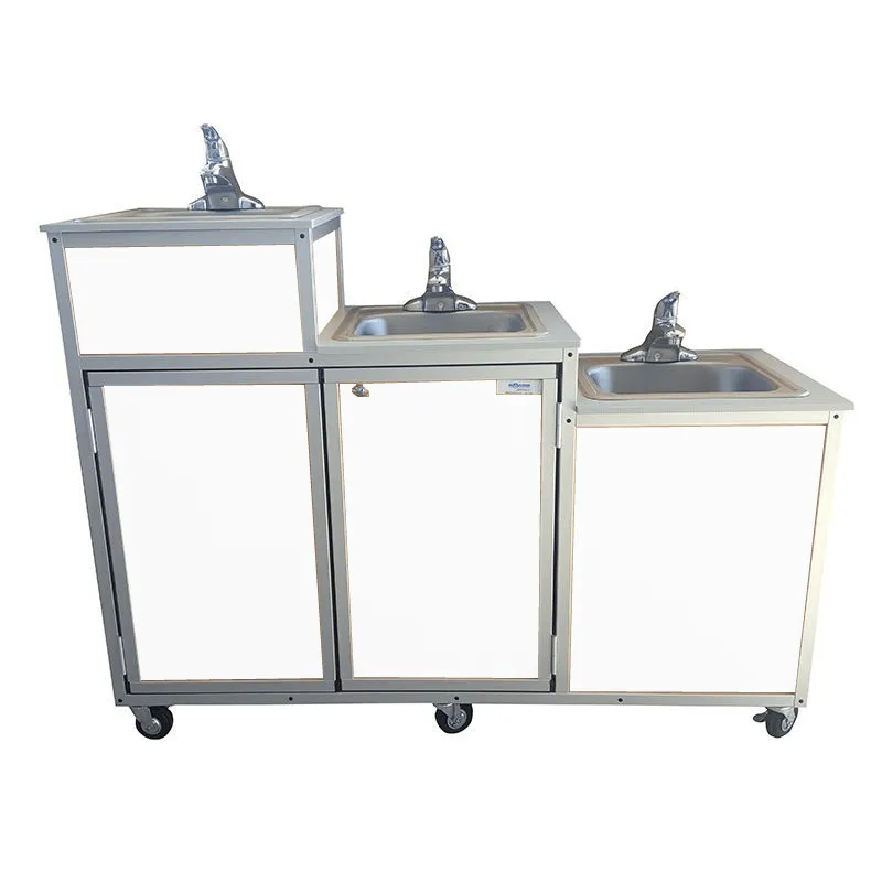 Monsam PSE-0123 Three Level Portable Sink