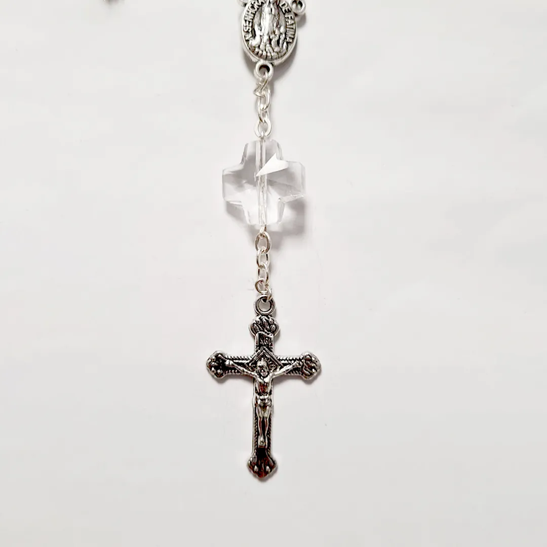 Red Crystal Decade Rosary