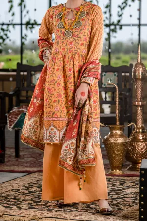 Unstitched SKU: WU30426B-MULTI (3 Pcs)